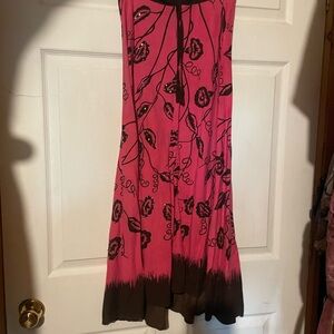 Barfani embellished cotton skirt